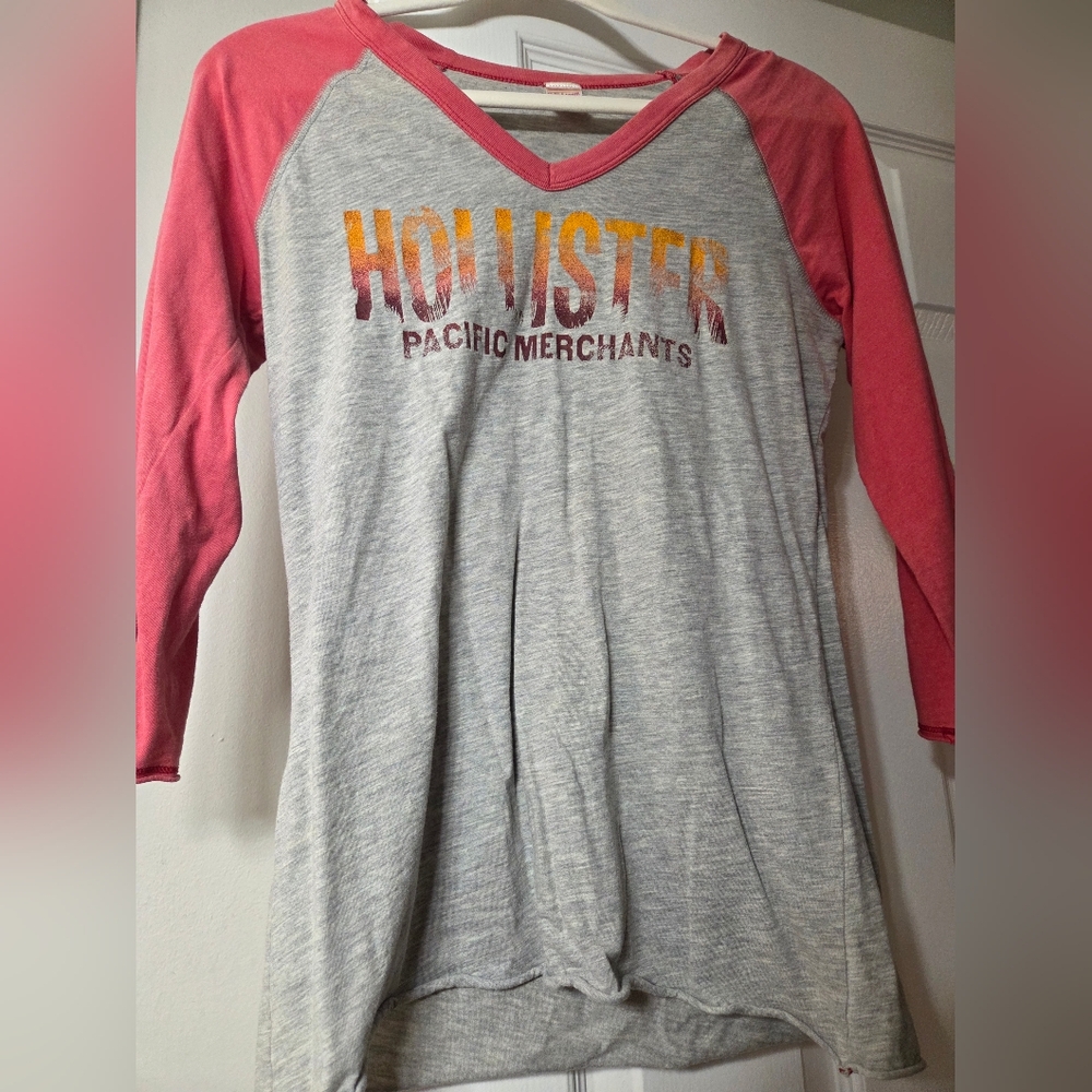 Hollister Sport Shirt with 3/4 Sleeve